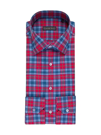 Stefano Ricci Men's Cotton Asti Shirt | Thumbnail 1 Stefano Ricci Men's Cotton Asti Shirt | Thumbnail 1