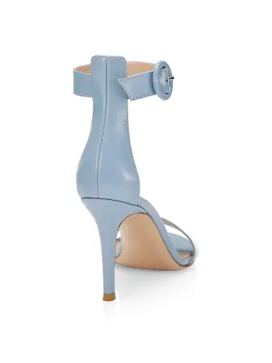 Gianvito Rossi Women's Portofino Leather Sandals - White - Size 12 | Thumbnail 3 Gianvito Rossi Women's Portofino Leather Sandals - White - Size 12 | Thumbnail 3