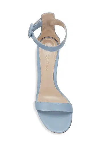 Gianvito Rossi Women's Portofino Leather Sandals - White - Size 12 | Thumbnail 5 Gianvito Rossi Women's Portofino Leather Sandals - White - Size 12 | Thumbnail 5