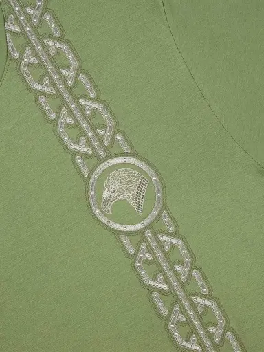 Stefano Ricci Men's T-Shirt - Green | Thumbnail 6 Stefano Ricci Men's T-Shirt - Green | Thumbnail 6