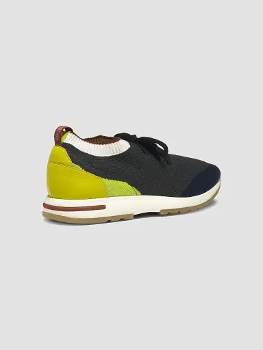 Loro Piana Men's 360 Flexy Walk Colorama Wish Silk Sneakers - Urban Digital | Thumbnail 3 Loro Piana Men's 360 Flexy Walk Colorama Wish Silk Sneakers - Urban Digital | Thumbnail 3