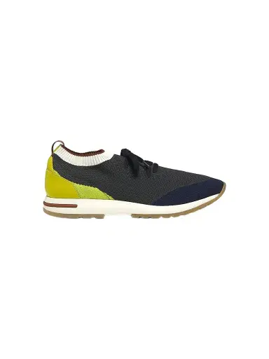 Loro Piana Men's 360 Flexy Walk Colorama Wish Silk Sneakers - Urban Digital | Thumbnail 1 Loro Piana Men's 360 Flexy Walk Colorama Wish Silk Sneakers - Urban Digital | Thumbnail 1