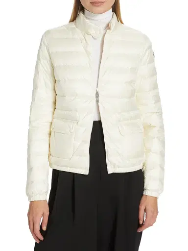 Moncler Women's Mainline Lans Down Jacket - White | Thumbnail 2 Moncler Women's Mainline Lans Down Jacket - White | Thumbnail 2