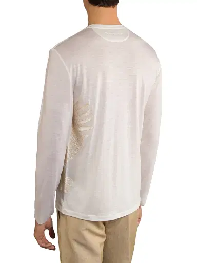 Stefano Ricci Men's T-Shirt - White | Thumbnail 3 Stefano Ricci Men's T-Shirt - White | Thumbnail 3
