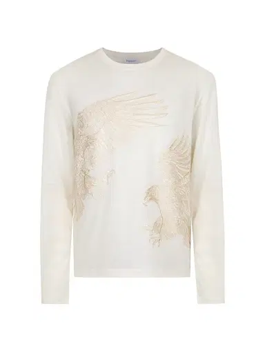 Stefano Ricci Men's T-Shirt - White | Thumbnail 1 Stefano Ricci Men's T-Shirt - White | Thumbnail 1