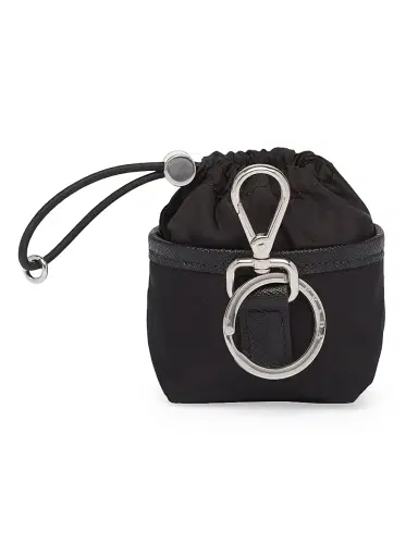 Prada Women's Re-Nylon Air Pods Pro Case - Black | Thumbnail 3 Prada Women's Re-Nylon Air Pods Pro Case - Black | Thumbnail 3