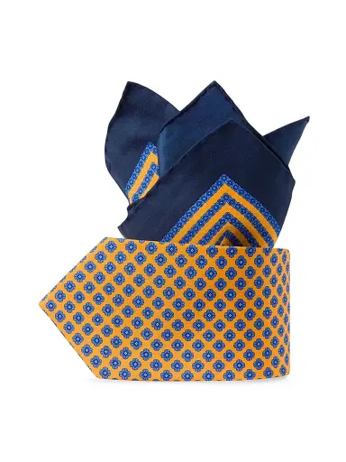 Stefano Ricci Men's Luxury Printed Silk Tie Set | Thumbnail 1 Stefano Ricci Men's Luxury Printed Silk Tie Set | Thumbnail 1