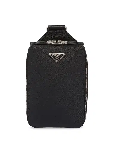 Prada Men's Brique Saffiano Leather Bag | Thumbnail 1 Prada Men's Brique Saffiano Leather Bag | Thumbnail 1