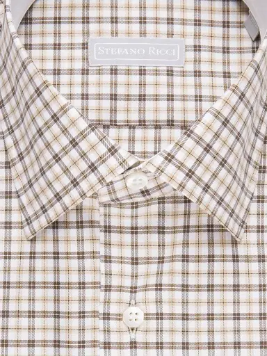 Stefano Ricci Men's Handmade Alba Shirt - Purple | Thumbnail 2 Stefano Ricci Men's Handmade Alba Shirt - Purple | Thumbnail 2