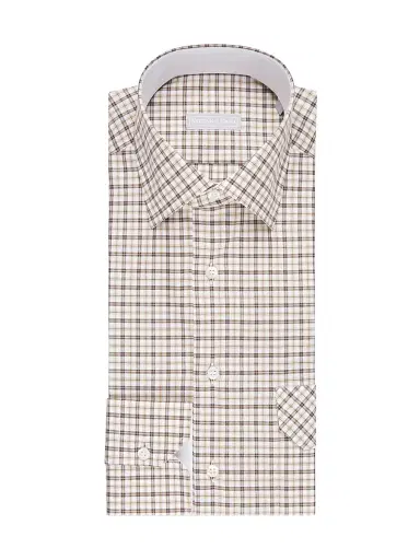 Stefano Ricci Men's Handmade Alba Shirt - Purple | Thumbnail 1 Stefano Ricci Men's Handmade Alba Shirt - Purple | Thumbnail 1