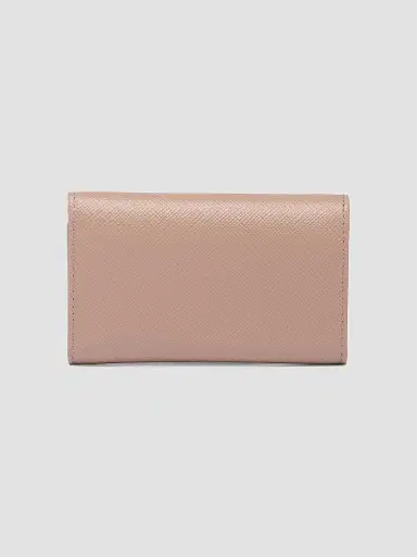 Prada Women's Saffiano Leather Keychain - Pink | Thumbnail 2 Prada Women's Saffiano Leather Keychain - Pink | Thumbnail 2