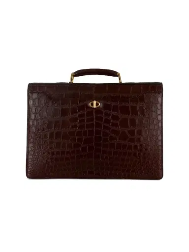 Stefano Ricci Men's Briefcase - Brown | Thumbnail 3 Stefano Ricci Men's Briefcase - Brown | Thumbnail 3