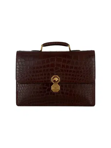 Stefano Ricci Men's Briefcase - Brown | Thumbnail 1 Stefano Ricci Men's Briefcase - Brown | Thumbnail 1