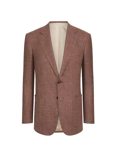 Stefano Ricci Men's Woven Jacket 2 Buttons - Brown | Thumbnail 1 Stefano Ricci Men's Woven Jacket 2 Buttons - Brown | Thumbnail 1