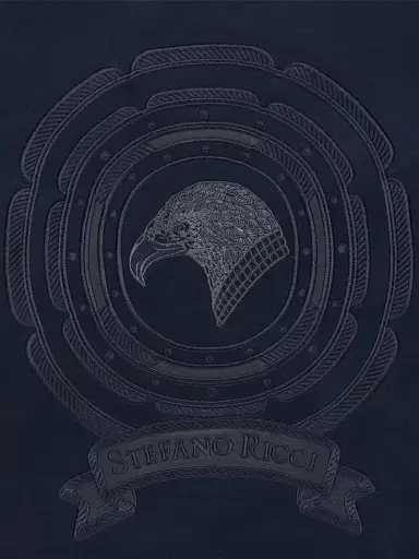 Stefano Ricci Men's T-Shirt - Blue | Thumbnail 6 Stefano Ricci Men's T-Shirt - Blue | Thumbnail 6