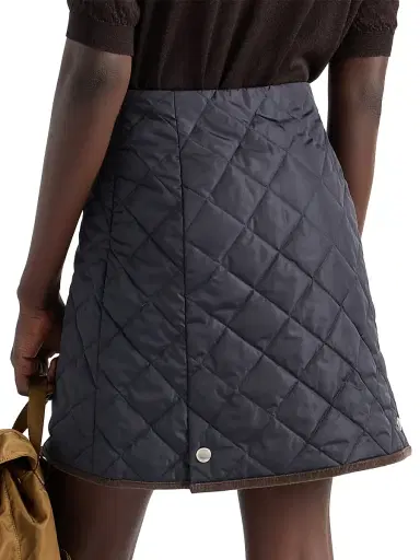 Prada Women's Lightweight Re-Nylon Miniskirt - Blue | Thumbnail 4 Prada Women's Lightweight Re-Nylon Miniskirt - Blue | Thumbnail 4