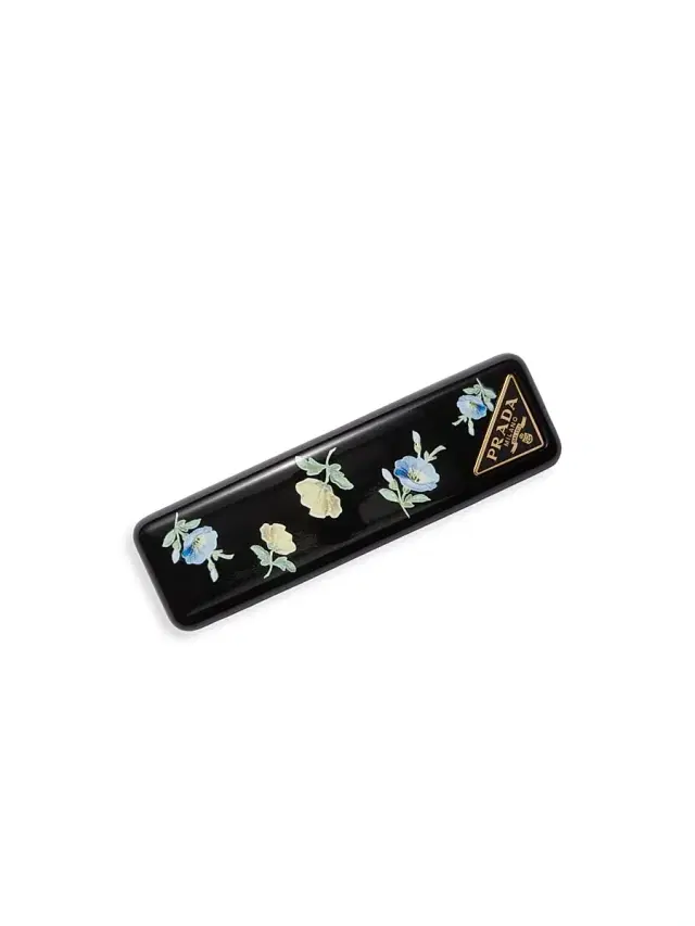Women's Plexiglas and Metal Hair Clip - Black Women's Plexiglas and Metal Hair Clip - Black