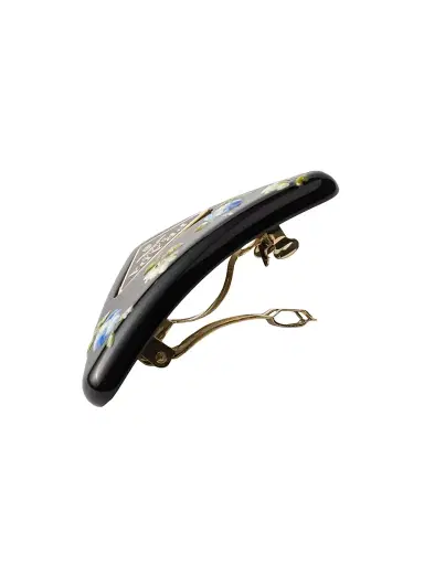 Prada Women's Plexiglas and Metal Hair Clip - Black | Thumbnail 3 Prada Women's Plexiglas and Metal Hair Clip - Black | Thumbnail 3