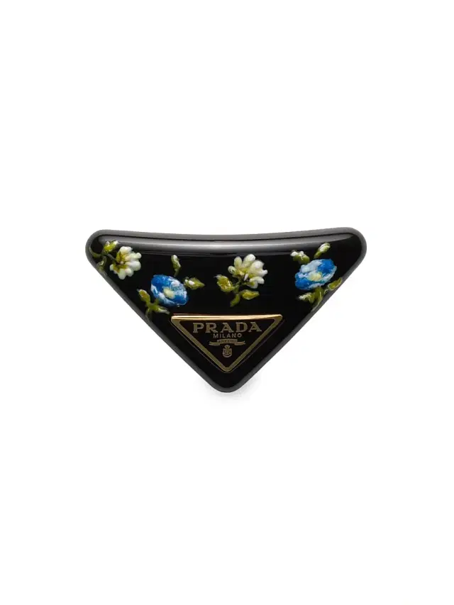 Women's Plexiglas and Metal Hair Clip - Black Women's Plexiglas and Metal Hair Clip - Black
