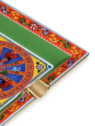 Dolce & Gabbana Carretto Small Square Ashtray | Thumbnail 4 Dolce & Gabbana Carretto Small Square Ashtray | Thumbnail 4