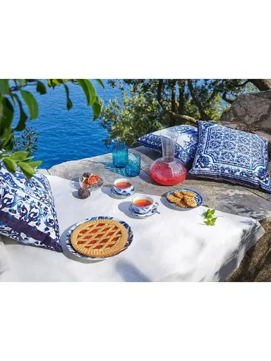 Dolce & Gabbana Blue Mediterraneo Stella 2-Piece Porcelain Teacup & Saucer Set - Blue | Thumbnail 7 Dolce & Gabbana Blue Mediterraneo Stella 2-Piece Porcelain Teacup & Saucer Set - Blue | Thumbnail 7