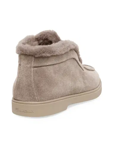 Santoni Women's Fortune Suede Booties | Thumbnail 3 Santoni Women's Fortune Suede Booties | Thumbnail 3