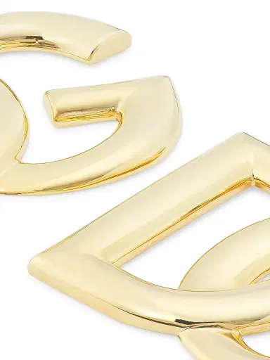 Dolce & Gabbana Women's Goldtone Monogram Clip-On Drop Earrings - Gold | Thumbnail 4 Dolce & Gabbana Women's Goldtone Monogram Clip-On Drop Earrings - Gold | Thumbnail 4