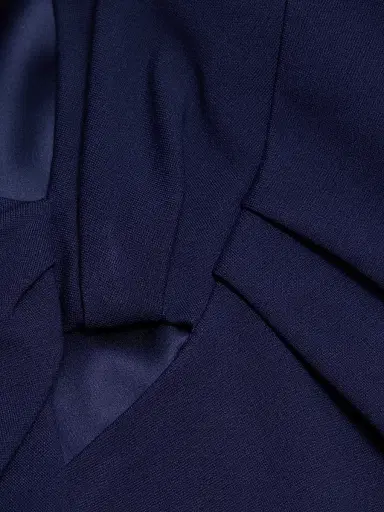 Giorgio Armani Women's Twist Neck Jersey Dress - Dark Blue - Size 10 | Thumbnail 7 Giorgio Armani Women's Twist Neck Jersey Dress - Dark Blue - Size 10 | Thumbnail 7
