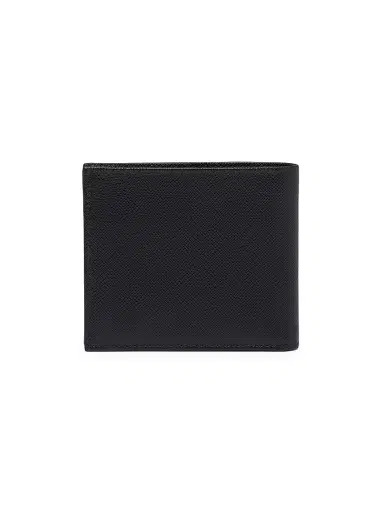Prada Men's Saffiano Leather Wallet - Black | Thumbnail 3 Prada Men's Saffiano Leather Wallet - Black | Thumbnail 3