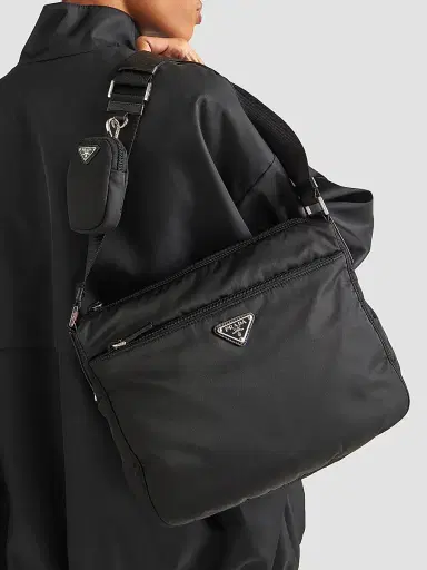 Prada Women's Re-Nylon Bag - Black | Thumbnail 7 Prada Women's Re-Nylon Bag - Black | Thumbnail 7
