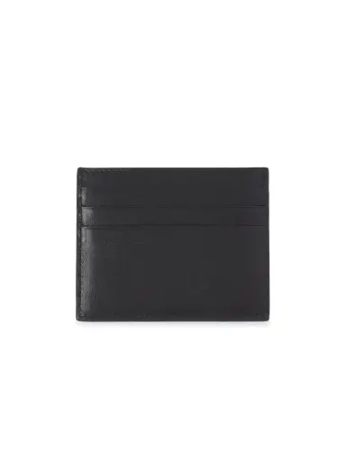 Prada Women's Leather Card Holder - Black | Thumbnail 1 Prada Women's Leather Card Holder - Black | Thumbnail 1