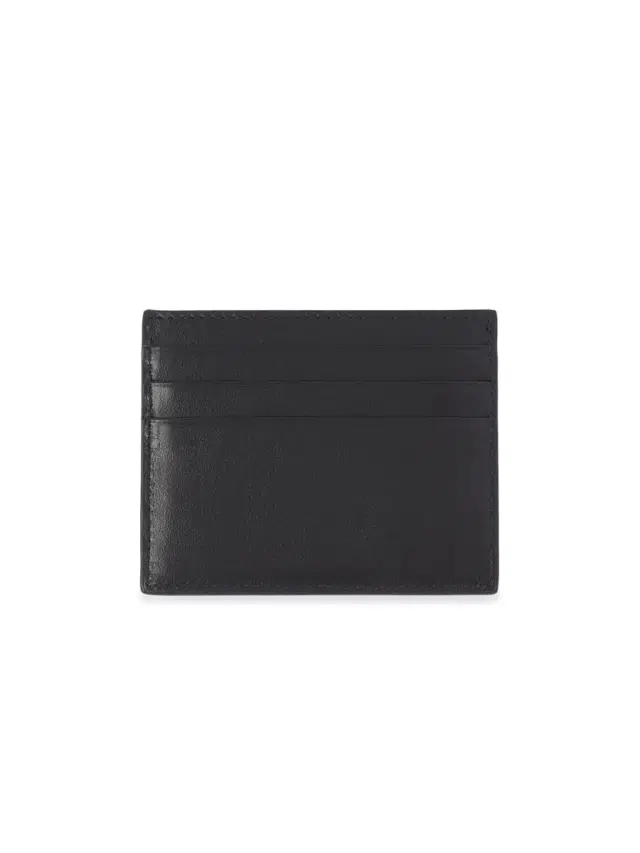Women's Leather Card Holder - Black Women's Leather Card Holder - Black