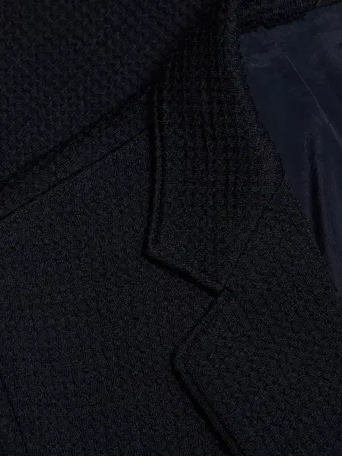 Giorgio Armani Men's Jersey Knit Sport Jacket - Navy - Size 46 | Thumbnail 7 Giorgio Armani Men's Jersey Knit Sport Jacket - Navy - Size 46 | Thumbnail 7