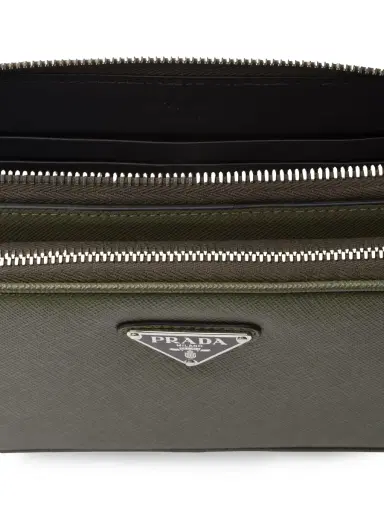 Prada Men's Saffiano Leather Belt Bag - Olive Green | Thumbnail 3 Prada Men's Saffiano Leather Belt Bag - Olive Green | Thumbnail 3