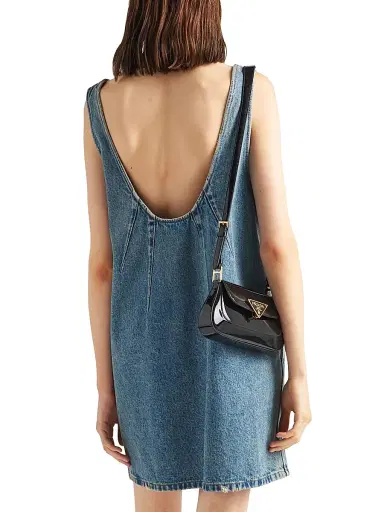 Prada Women's Denim Dress - Blue | Thumbnail 5 Prada Women's Denim Dress - Blue | Thumbnail 5