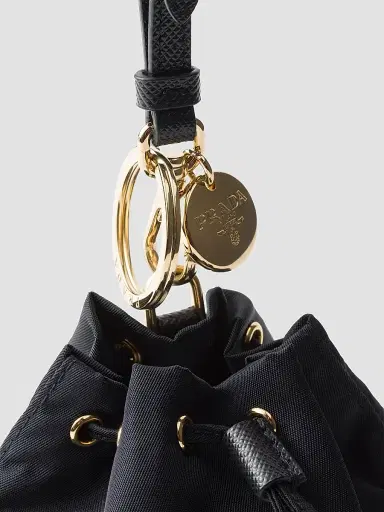 Prada Women's Re-Edition 1978 Re-Nylon Mini Pouch - Black | Thumbnail 2 Prada Women's Re-Edition 1978 Re-Nylon Mini Pouch - Black | Thumbnail 2