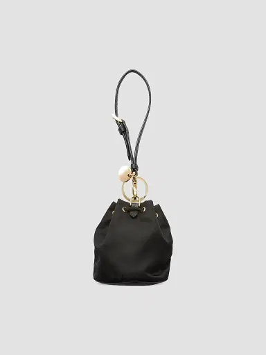 Prada Women's Re-Edition 1978 Re-Nylon Mini Pouch - Black | Thumbnail 3 Prada Women's Re-Edition 1978 Re-Nylon Mini Pouch - Black | Thumbnail 3