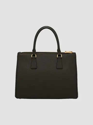Prada Women's Large Galleria Saffiano Leather Top Handle Bag - Black | Thumbnail 4 Prada Women's Large Galleria Saffiano Leather Top Handle Bag - Black | Thumbnail 4