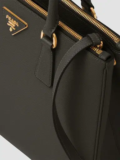 Prada Women's Large Galleria Saffiano Leather Top Handle Bag - Black | Thumbnail 6 Prada Women's Large Galleria Saffiano Leather Top Handle Bag - Black | Thumbnail 6