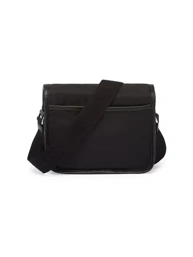 Prada Men's Re-Nylon and Saffiano Leather Shoulder Bag - Black - Size 0 | Thumbnail 4 Prada Men's Re-Nylon and Saffiano Leather Shoulder Bag - Black - Size 0 | Thumbnail 4