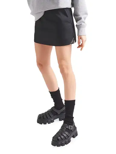 Prada Women's Foam Rubber Sandals - Black | Thumbnail 2 Prada Women's Foam Rubber Sandals - Black | Thumbnail 2