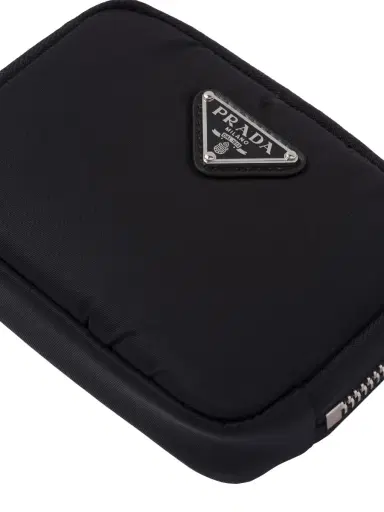 Prada Women's Re-Nylon Wallet - Black | Thumbnail 4 Prada Women's Re-Nylon Wallet - Black | Thumbnail 4