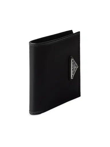 Prada Men's Re-Nylon Wallet - Black | Thumbnail 4 Prada Men's Re-Nylon Wallet - Black | Thumbnail 4