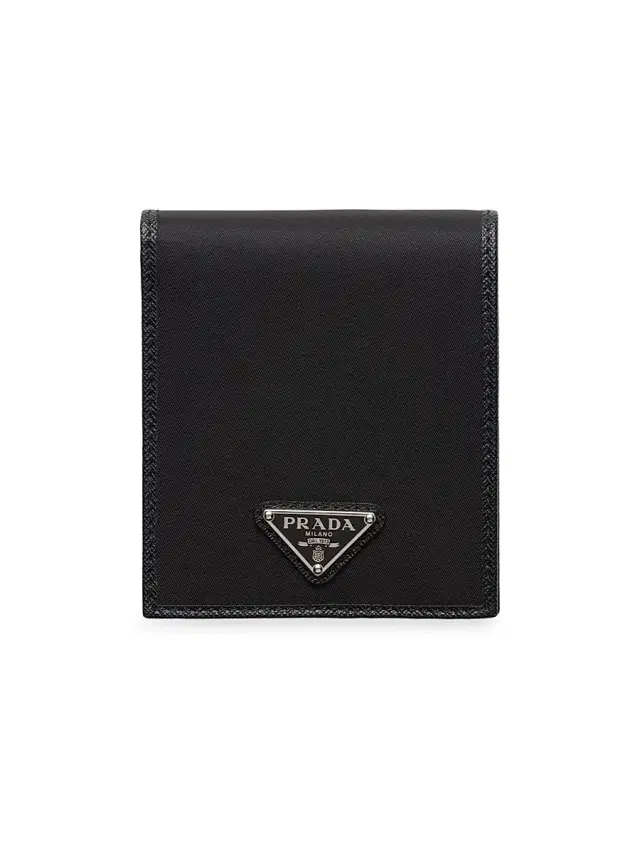 Men's Re-Nylon Wallet - Black Men's Re-Nylon Wallet - Black