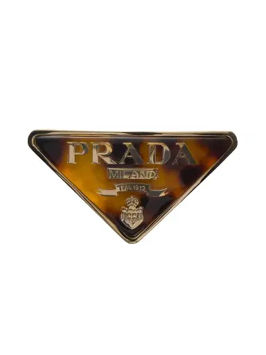 Prada Women's Plexiglas and Metal Hair Clip | Thumbnail 1 Prada Women's Plexiglas and Metal Hair Clip | Thumbnail 1