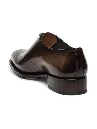 Santoni Men's Carter Wholecut Oxfords | Thumbnail 4 Santoni Men's Carter Wholecut Oxfords | Thumbnail 4