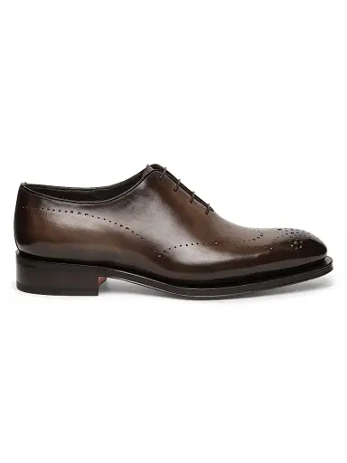 Santoni Men's Carter Wholecut Oxfords | Thumbnail 1 Santoni Men's Carter Wholecut Oxfords | Thumbnail 1