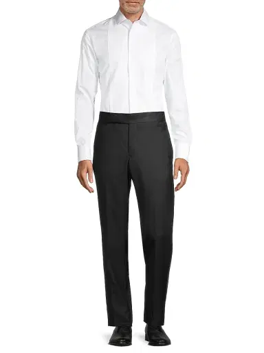 Giorgio Armani Men's Button-Down Shirt - White - Size 17.5 | Thumbnail 2 Giorgio Armani Men's Button-Down Shirt - White - Size 17.5 | Thumbnail 2