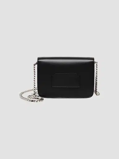 Santoni Women's Buckle-Detailed Leather Crossbody Bag - Black | Thumbnail 6 Santoni Women's Buckle-Detailed Leather Crossbody Bag - Black | Thumbnail 6