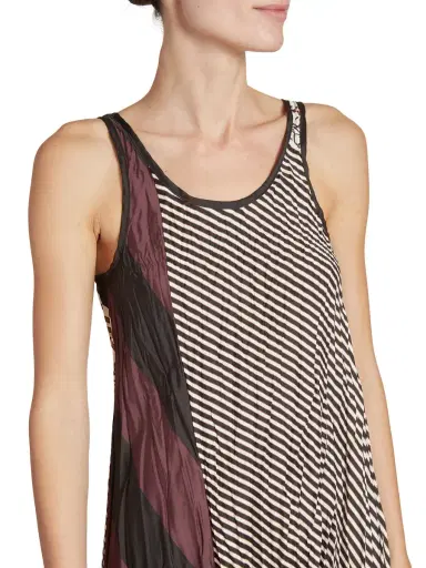 LOEWE Women's x Paula's Ibiza Scarf-Print Asymmetric Midi-Dress - Light Beige Multi | Thumbnail 4 LOEWE Women's x Paula's Ibiza Scarf-Print Asymmetric Midi-Dress - Light Beige Multi | Thumbnail 4